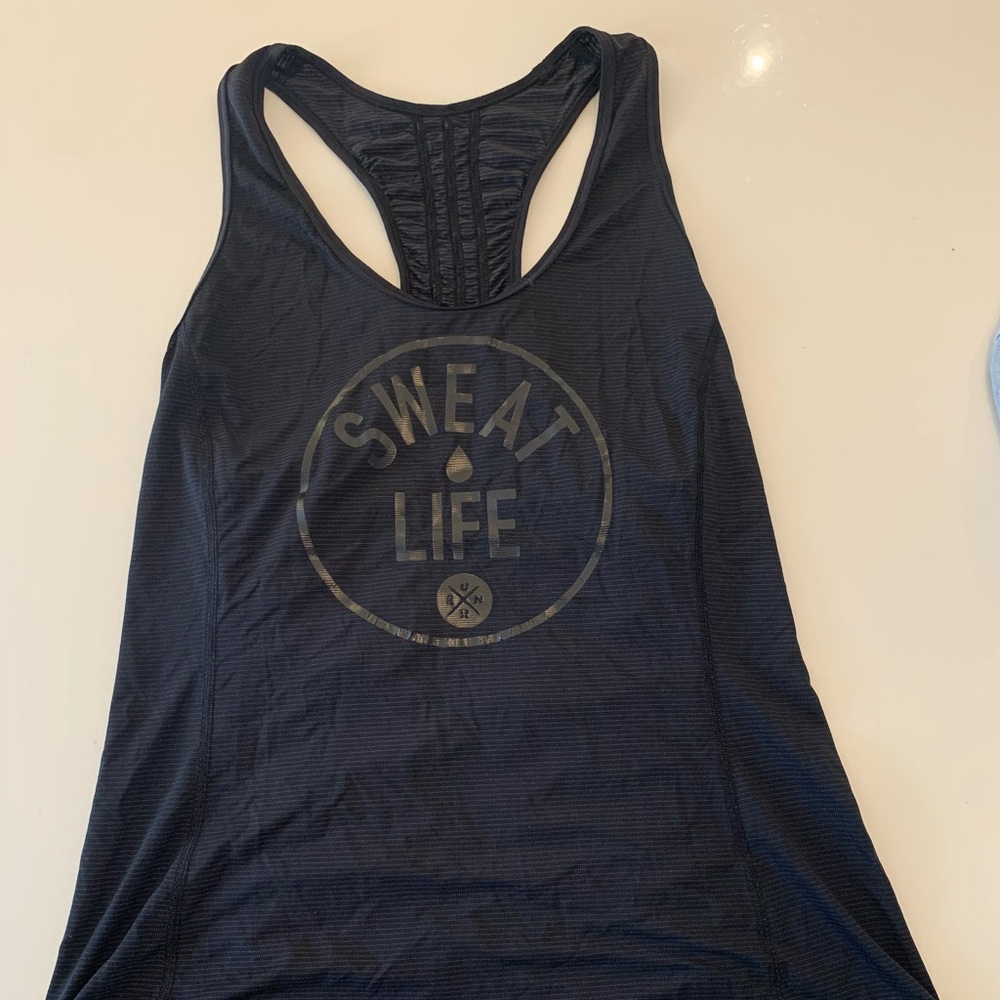 Lululemon SWEAT LIFE workout shirt